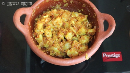 Potato Masala Fry