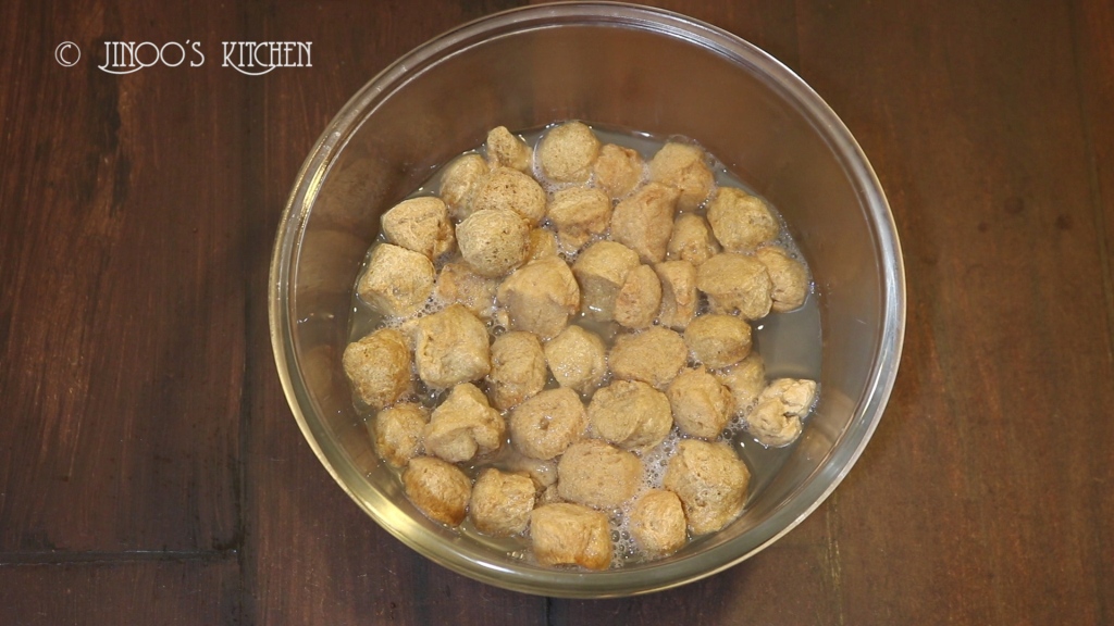 Spicy Soya chunks fry recipe