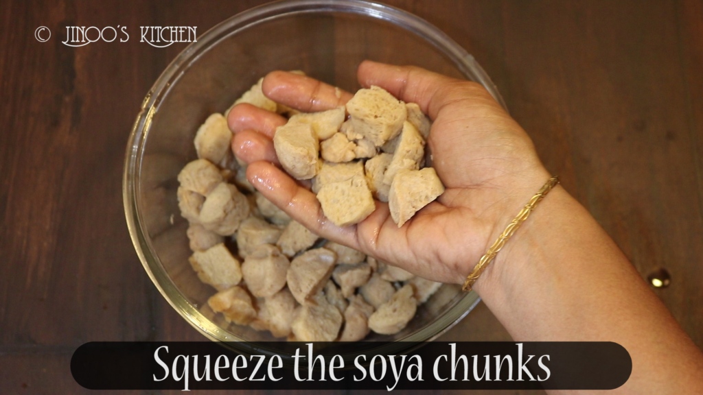 Spicy Soya chunks fry recipe