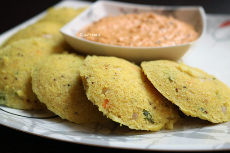 Healthy oats masala idli recipe | Instant south Indian breakfast idly without rice