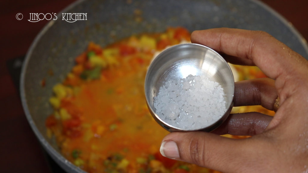 Hotel style Vegetable Kurma for chapathi