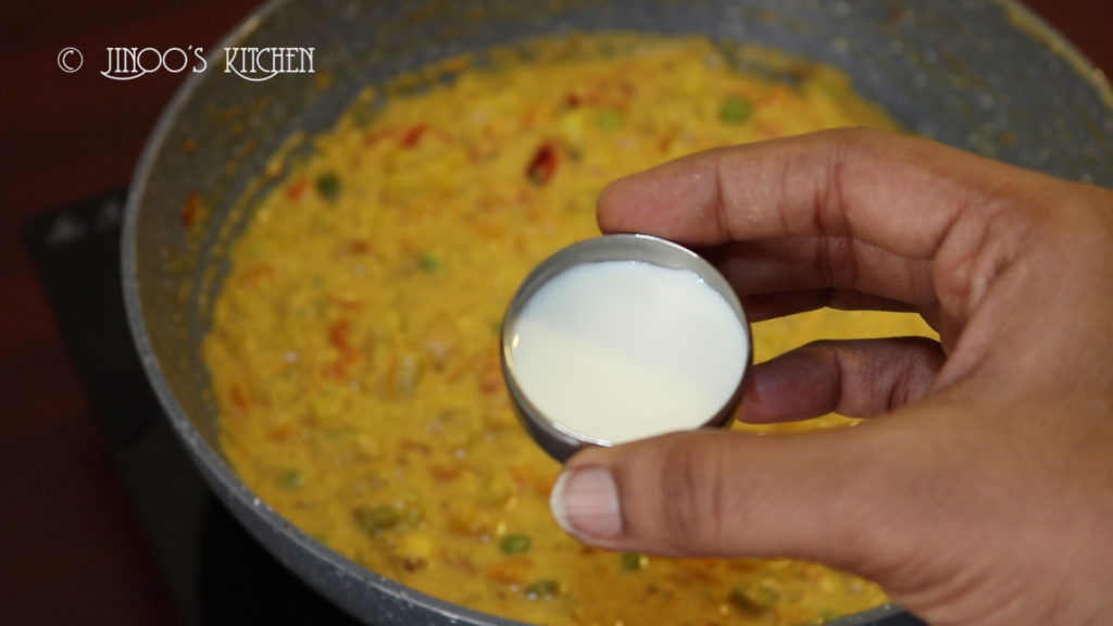 Hotel style Vegetable Kurma for chapathi