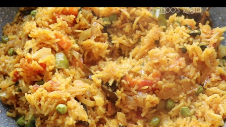 Brinji rice recipe