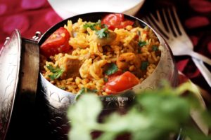 Tomato chicken biryani recipe