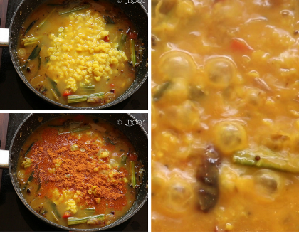 how to prepare sambar