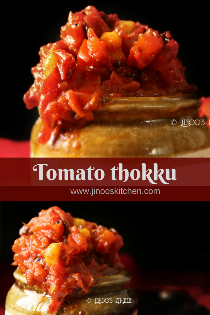 Tomato thokku recipe
