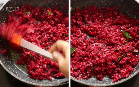 Beetroot Thoran Recipe