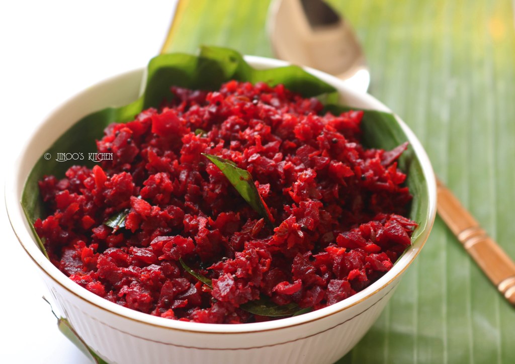 Beetroot Thoran Recipe