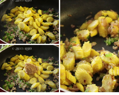 Baby corn pepper fry recipe