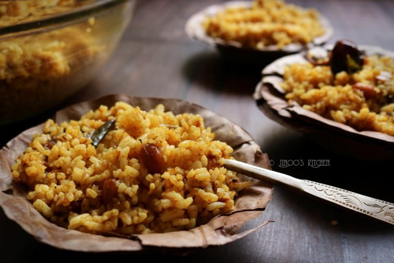 Puliyodharai recipe | tamarind rice | puliyogare recipe | Kovil puliyodharai