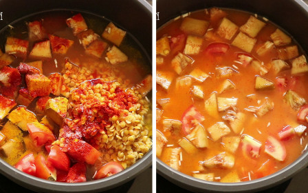Tender jackfruit curry recipe
