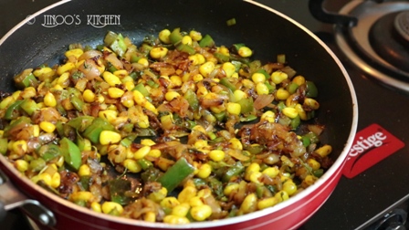 Corn Capsicum sabji | Corn recipes indian