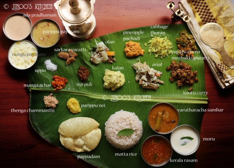 Onam sadya recipes | Kerala sadhya recipes| Onam vaibhavangal #1