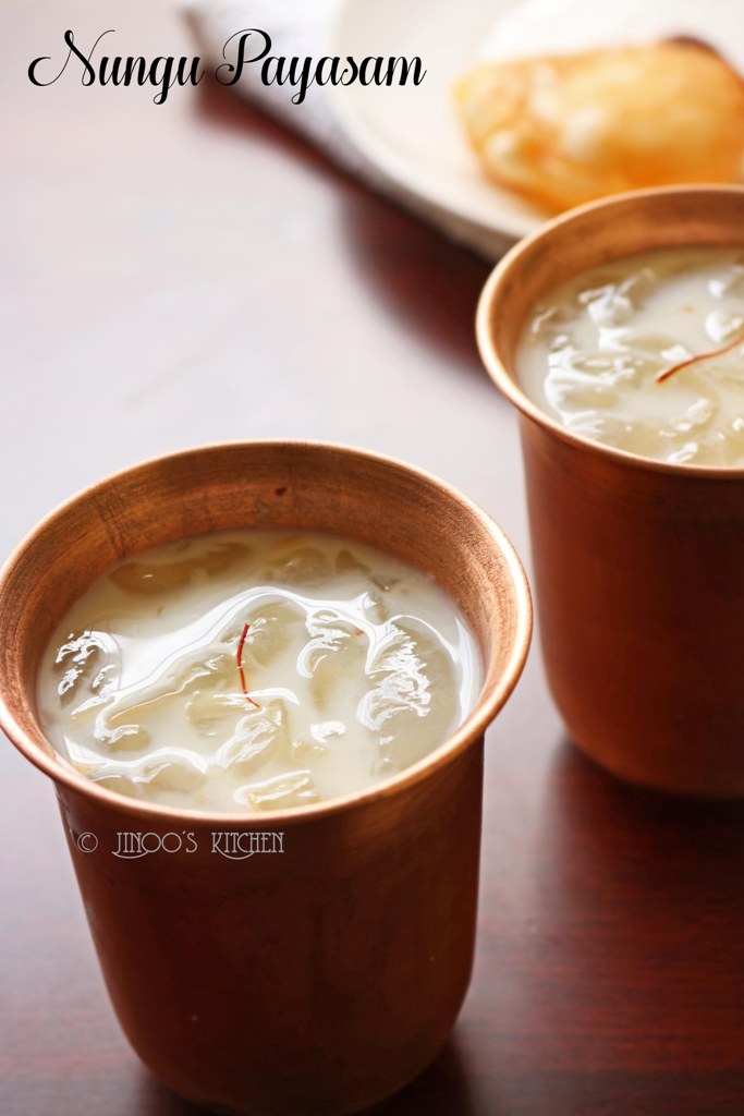 Nungu Payasam Recipe