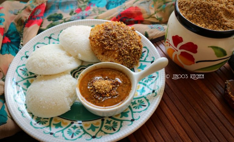 Flax seed chutney powder | flaxseeds idli podi recipe | Spicy idly chutney powder using flax seeds