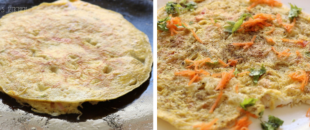 egg recipes south indian - omelette