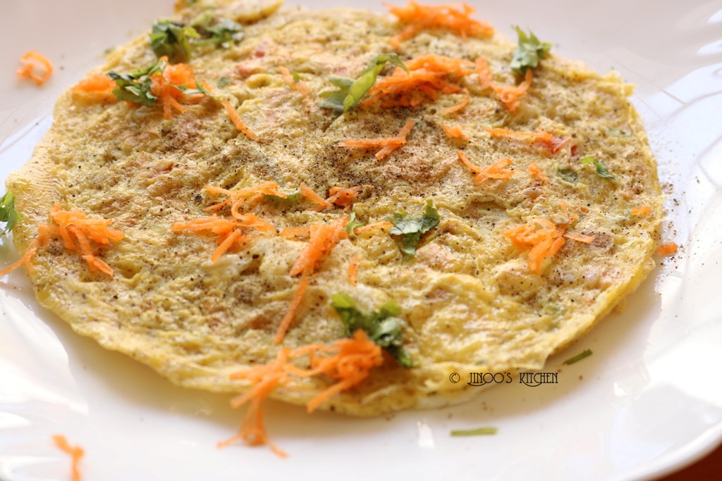 egg recipes south indian - omelette