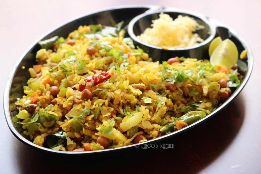 Aval upma recipe