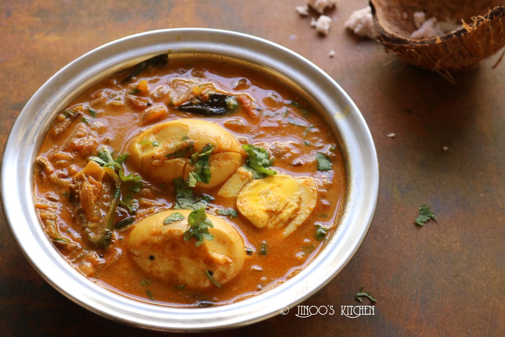 Egg curry recipe Kerala style