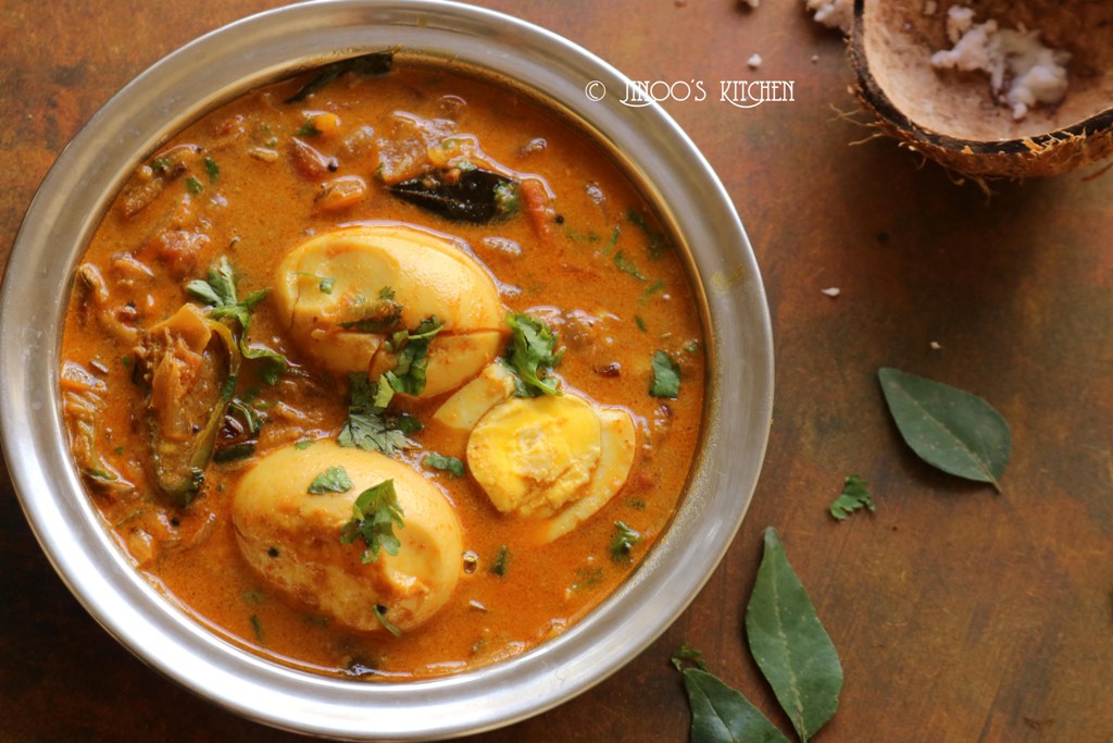 Egg curry recipe Kerala style