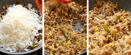 sweet corn pulao recipe