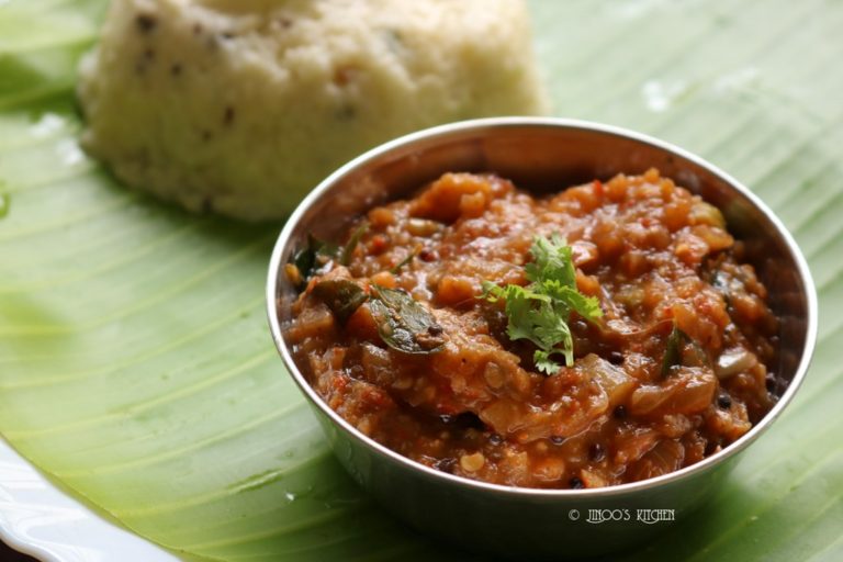Kathirikkai Gothsu recipe | Chidambaram brinjal gothsu