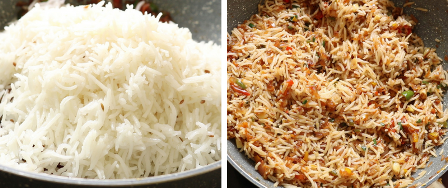 Paneer fried rice recipe