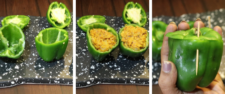 Stuffed Capsicum recipe