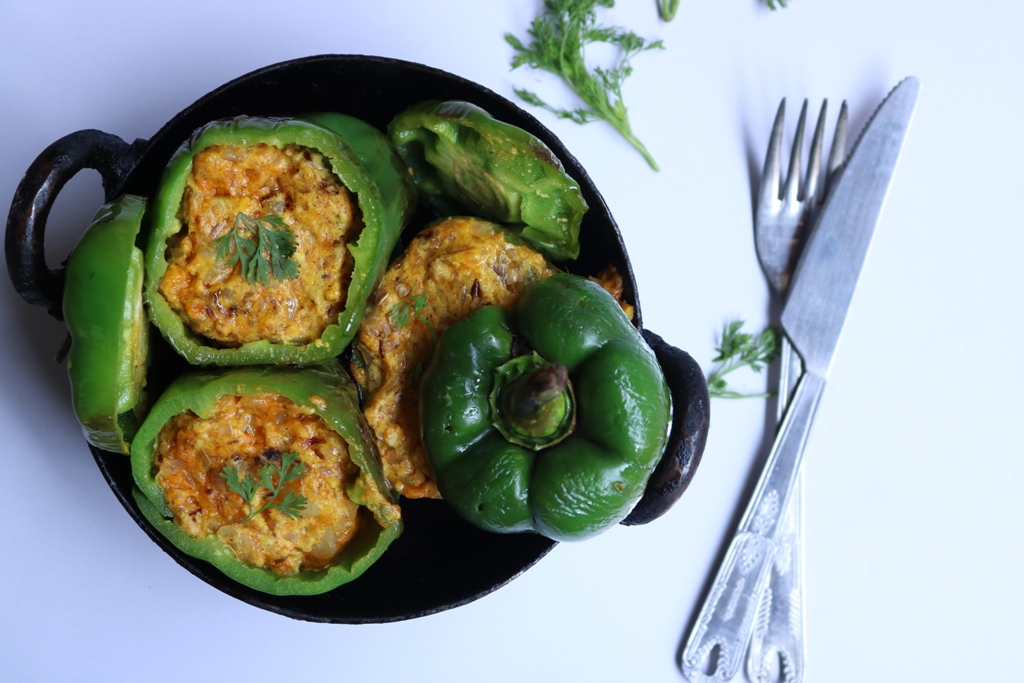 Stuffed Capsicum recipe