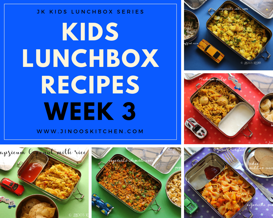 Kids lunch box recipes | JK kids lunch and snacks ideas