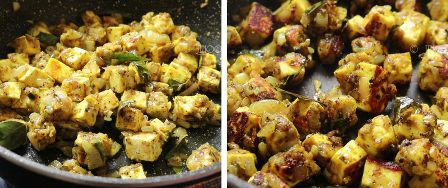 Paneer pepper fry recipe