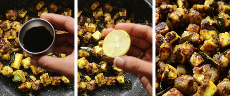 Paneer pepper fry recipe