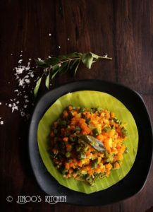 Carrot beans thoran recipe