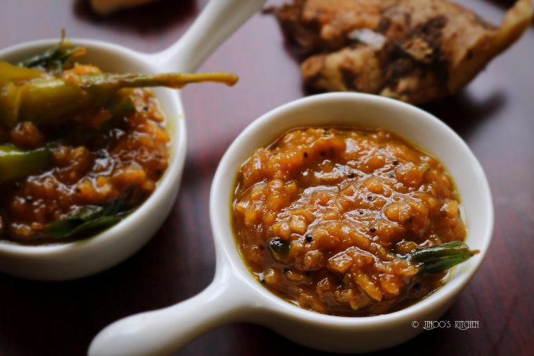 Inji puli thrissur style | Puli inji curry recipe