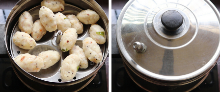 kara kozhukattai with rice flour