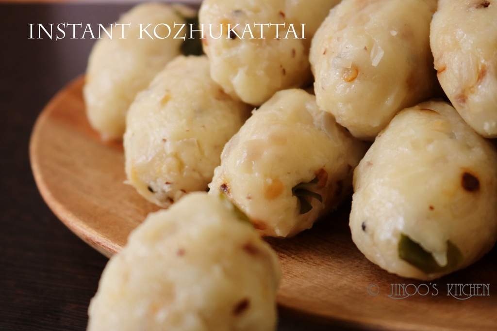 kara kozhukattai with rice flour