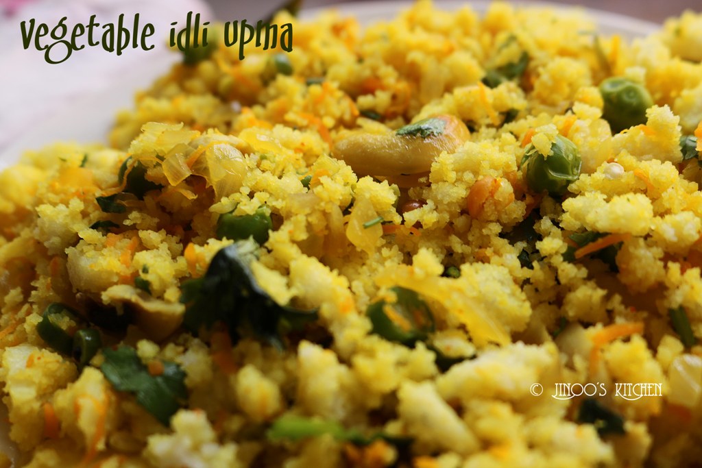 vegetable idli upma recipe