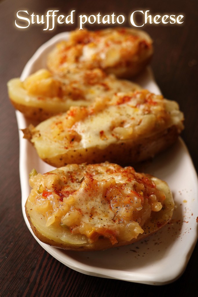Stuffed potato cheese recipe | potato snacks recipe for kids