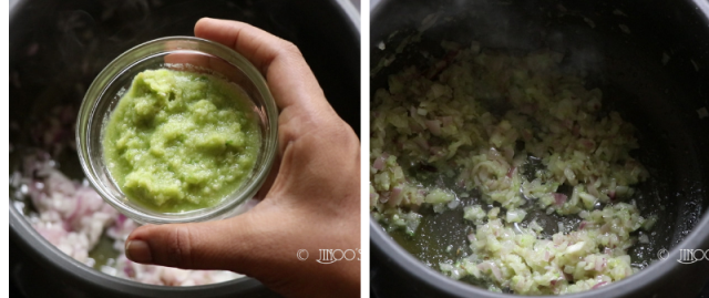 Capsicum coconut milk rice