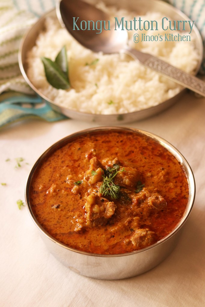 Mutton kulambu recipe for rice | kongunad mutton curry for rice
