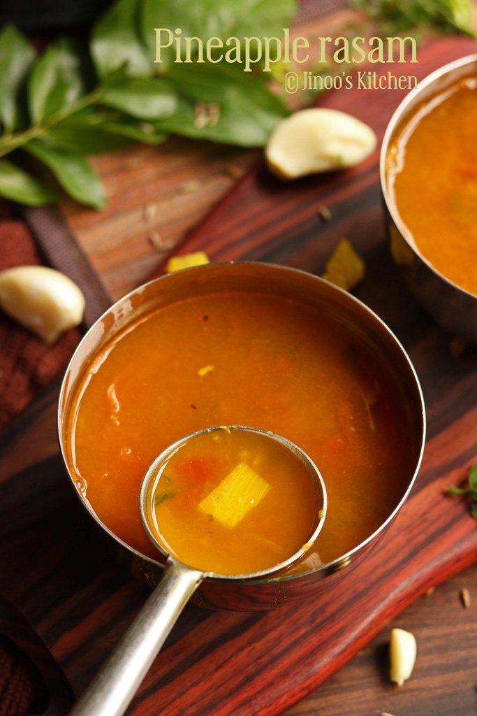 Pineapple Rasam recipe