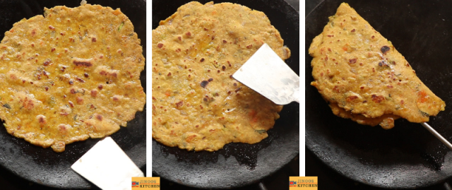 mixed veg paratha recipe