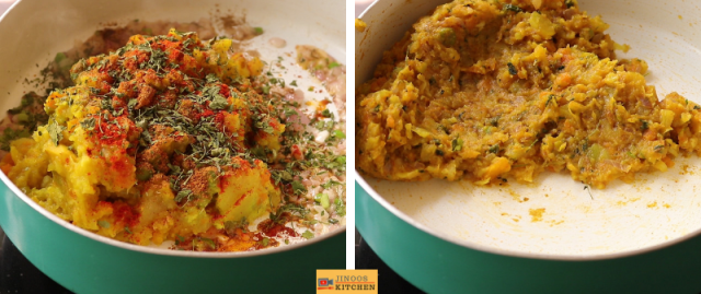 mixed veg paratha recipe