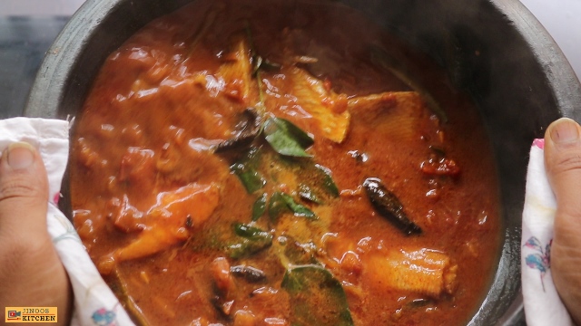 Fish curry Kerala style with coconut and kudampuli