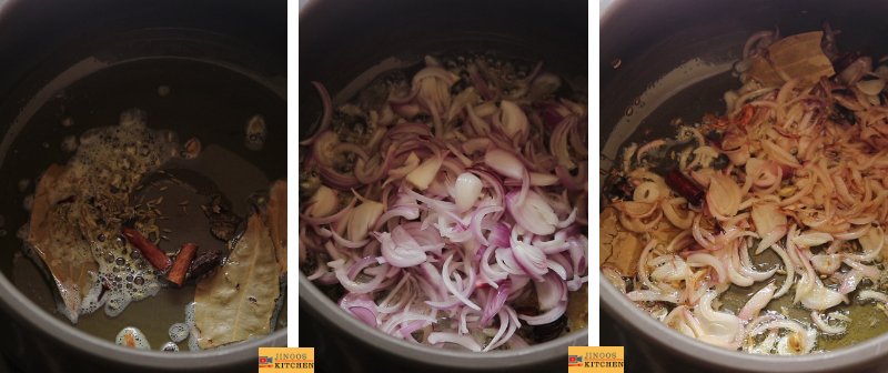 Easy mutton biryani recipe in pressure cooker with step by step photos