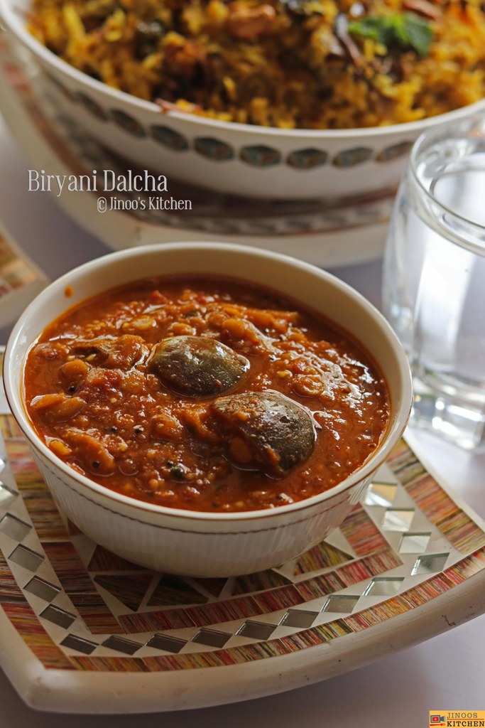 Biryani Dalcha recipe | mutton brinjal dalcha recipe