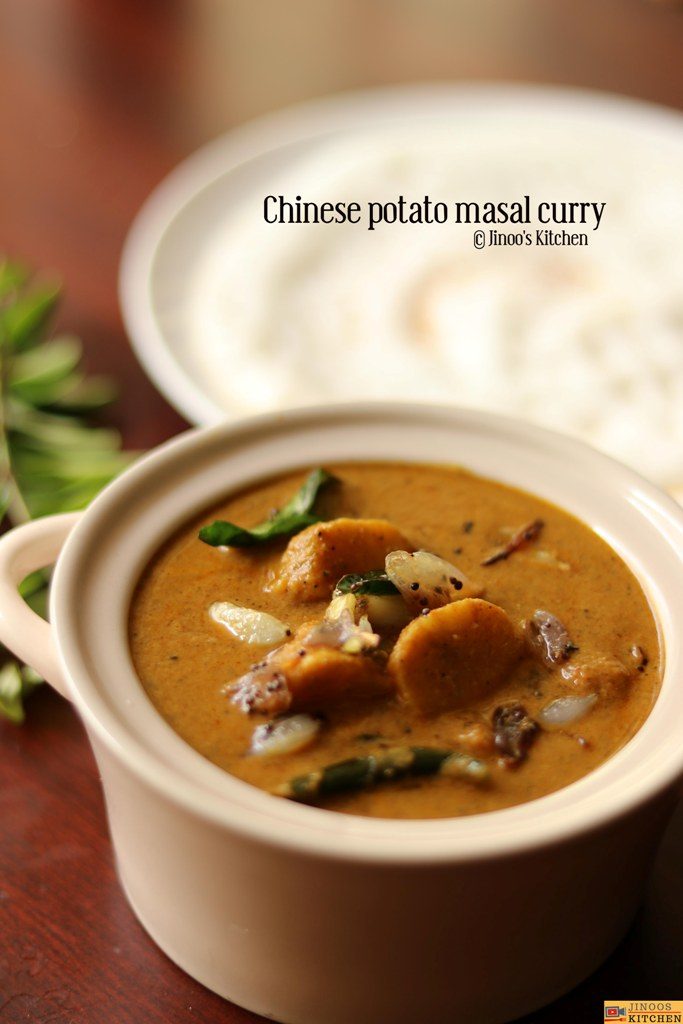 kerala style koorka curry recipe