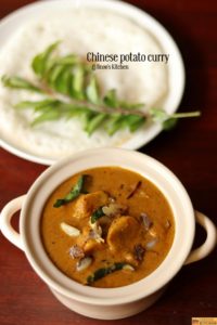 kerala style koorka curry recipe