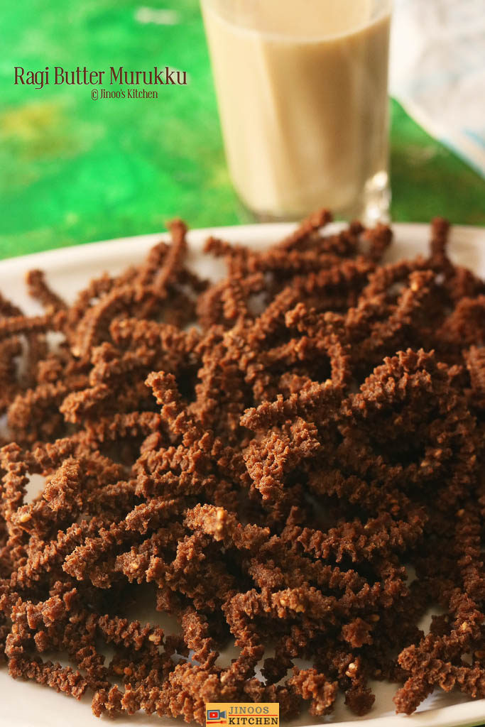 Ragi butter murukku recipe finger millet murukku