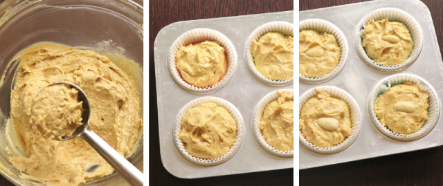 Easy Almond cup cakes recipe